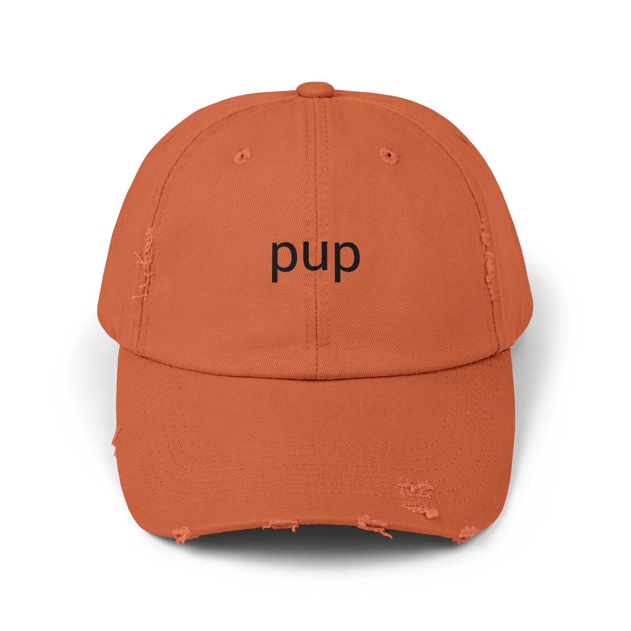 PUP Distressed Cap in 6 colors - Image 2