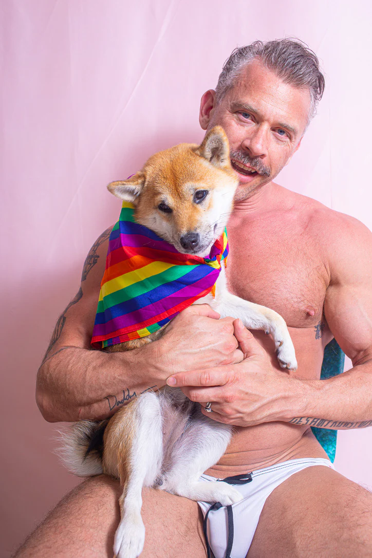 Puppy Rainbow Bandana - Image 2