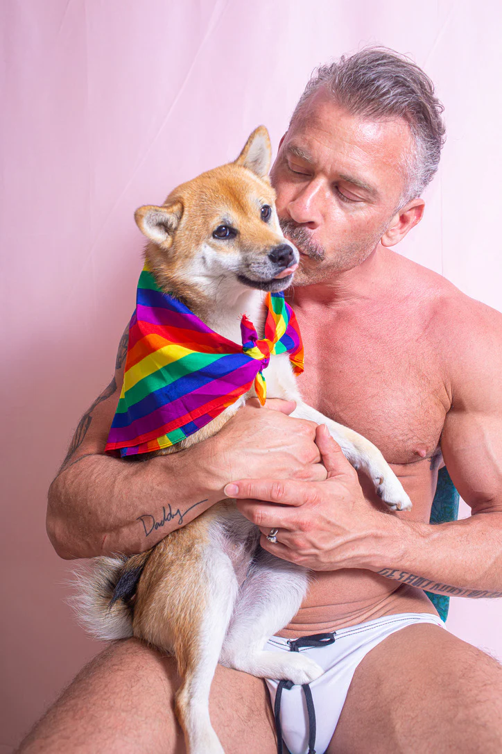 Puppy Rainbow Bandana - Image 3
