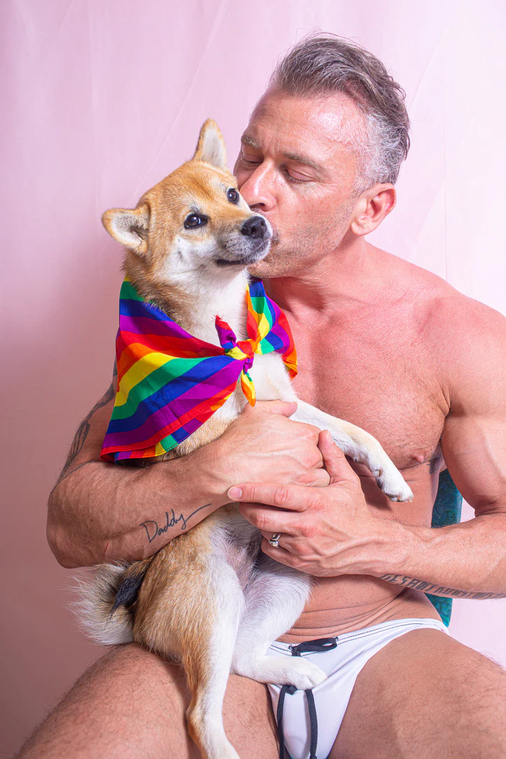 Puppy Rainbow Bandana - Image 4