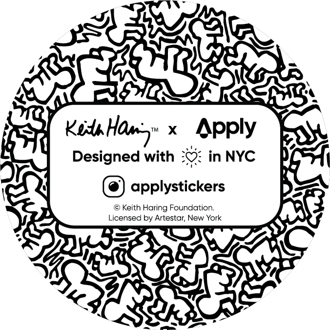Radiant Baby by Keith Haring - Die-Cut Sticker (Holidays) - Image 3