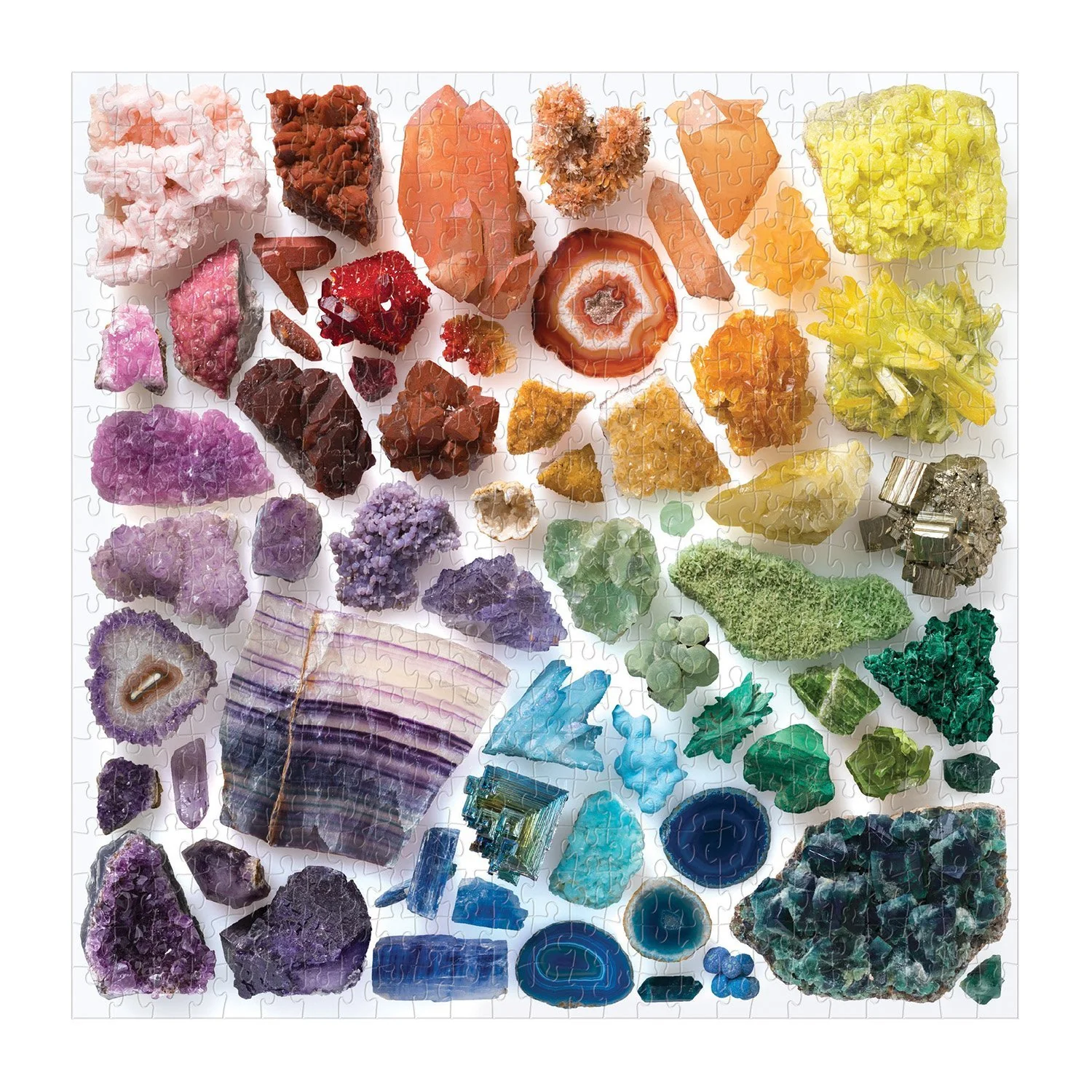 Rainbow Crystals 500 Piece Jigsaw Puzzle - Image 4