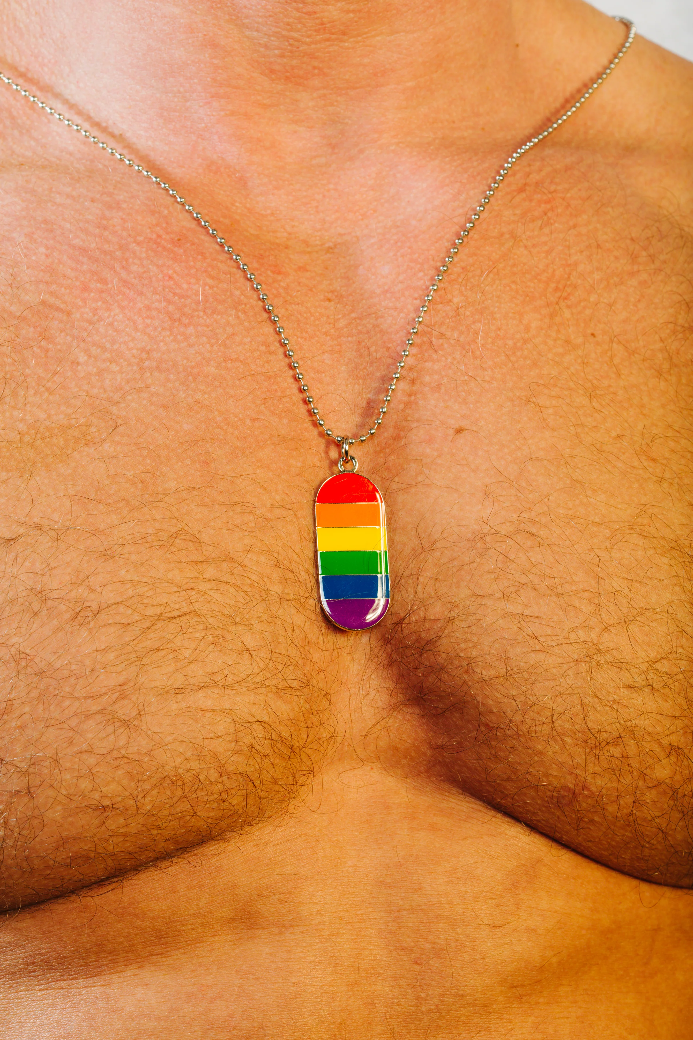 RAINBOW ID TAG Necklace - Image 2