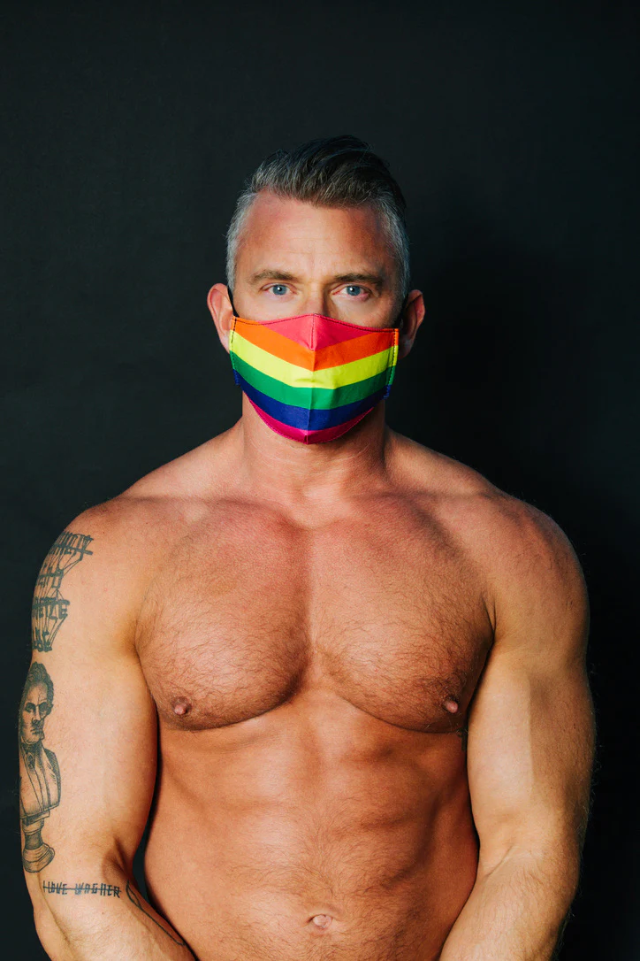 Rainbow Pride Face Mask - Image 3
