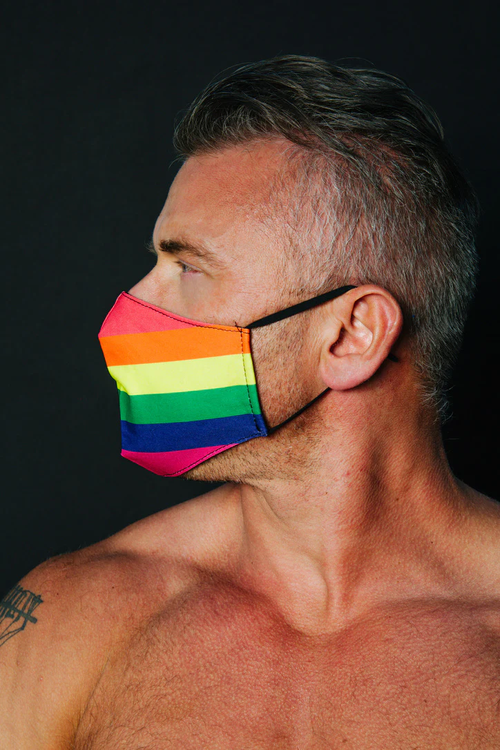 Rainbow Pride Face Mask - Image 4