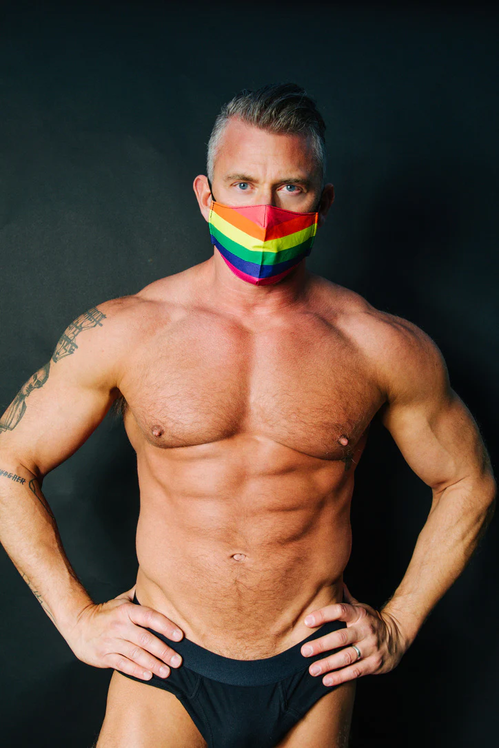 Rainbow Pride Face Mask - Image 6