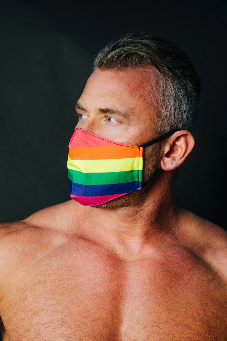 Rainbow Pride Face Mask - Image 7