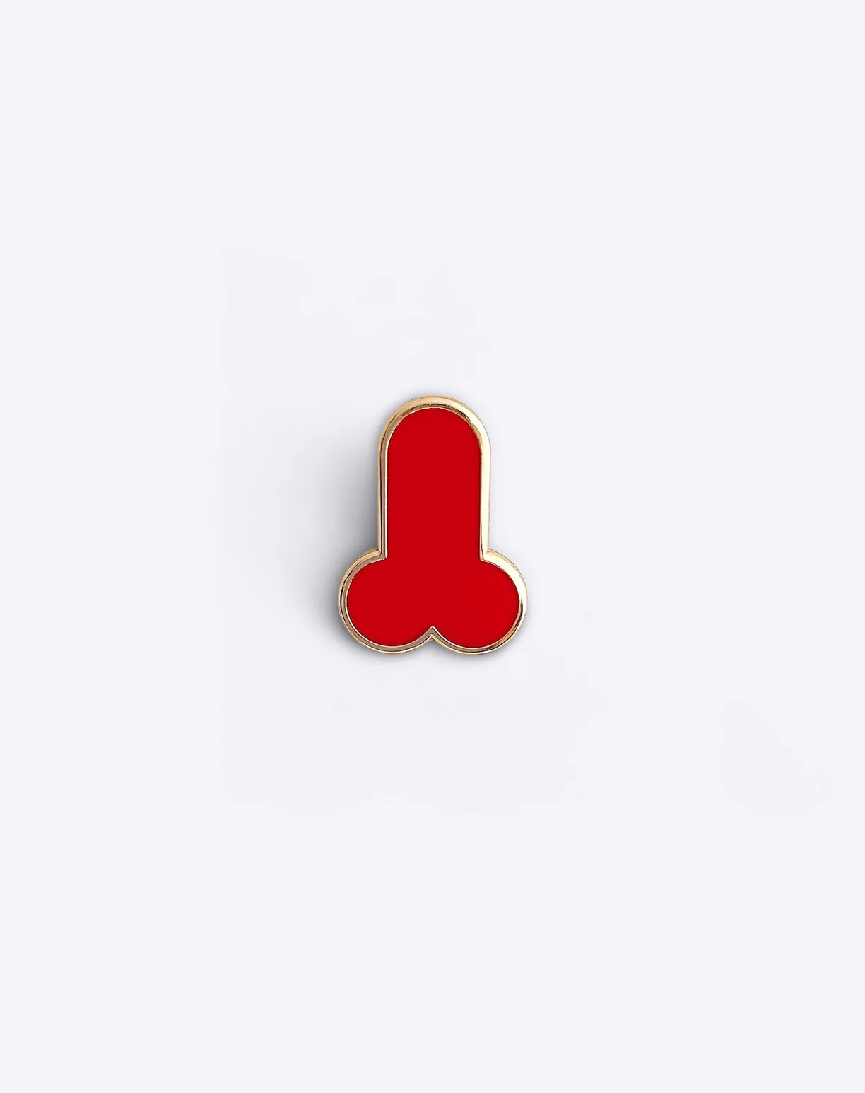 Red Dick enamel pin by Dicks Don't Lie