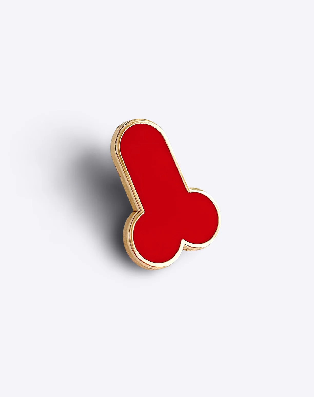 Red Dick enamel pin by Dicks Don't Lie - Image 3