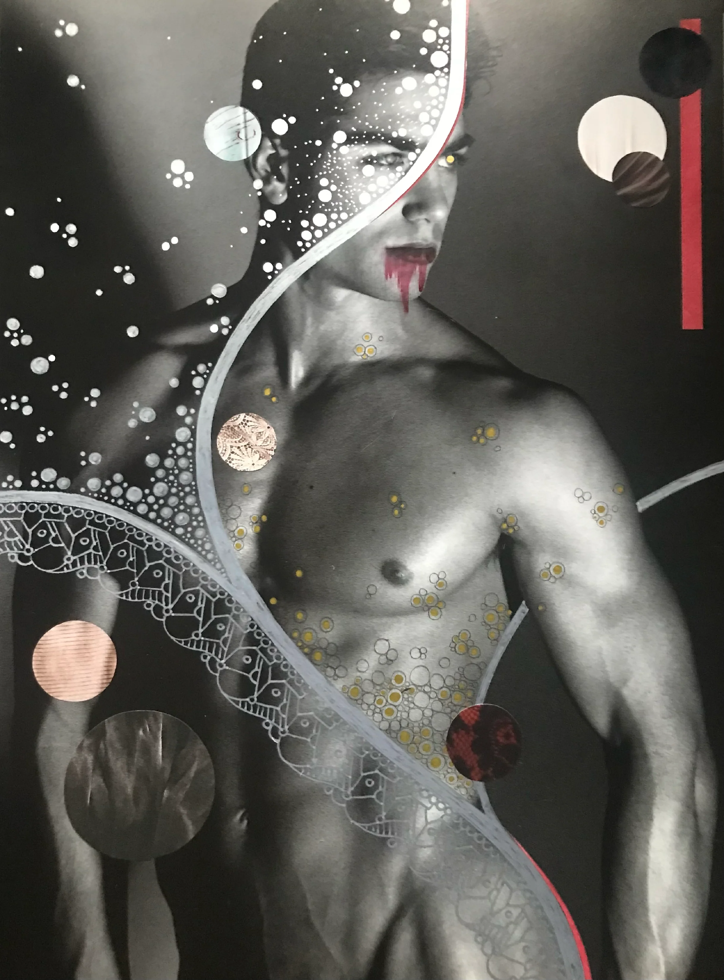 Reinaldo Egusquiza, The Transformation of Caeneus, 2021