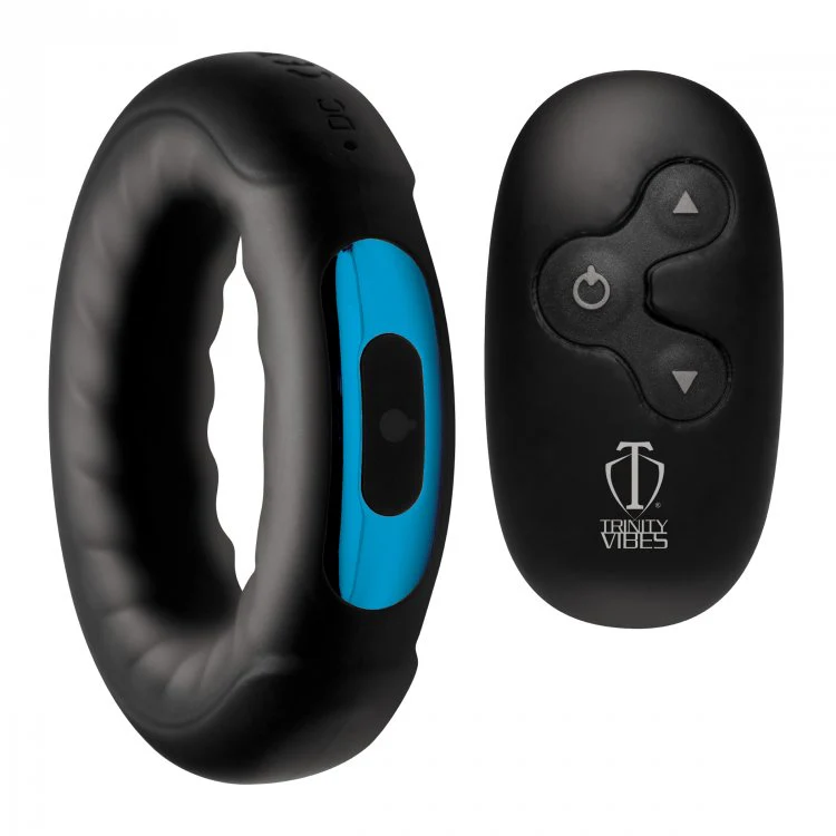Remote Control 7X Silicone Cock Ring by Trinity Men - Image 4