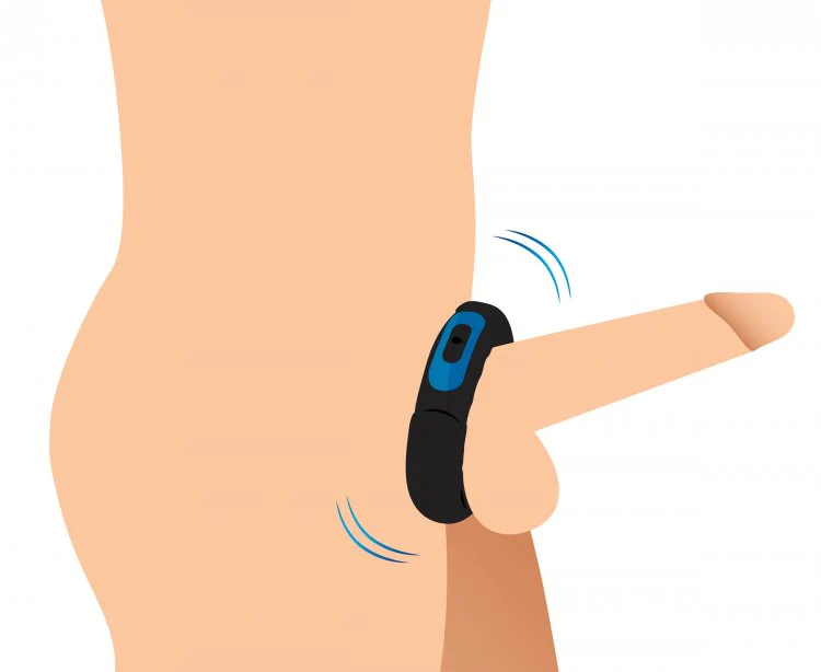 Remote Control 7X Silicone Cock Ring by Trinity Men - Image 6