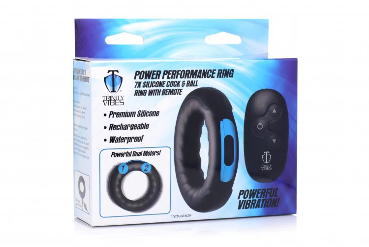 Remote Control 7X Silicone Cock Ring by Trinity Men - Image 8