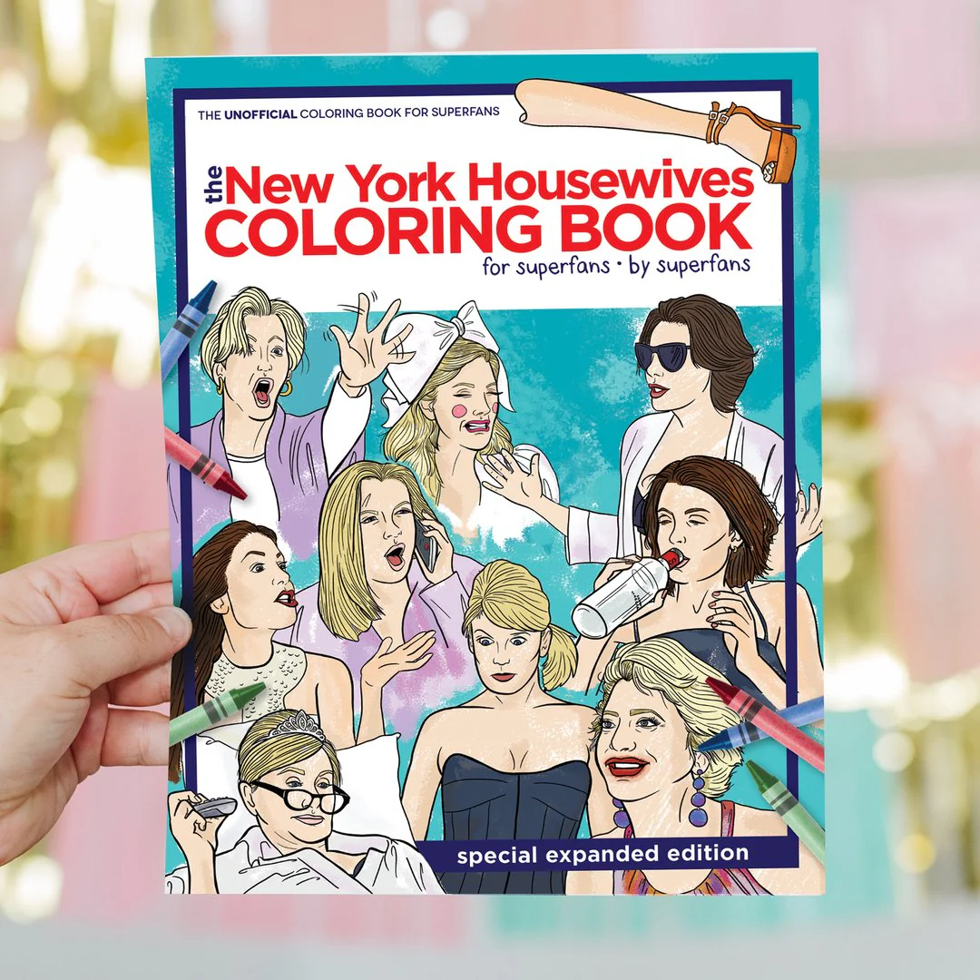 NEW YORK HOUSEWIVES COLORING BOOK - Image 5