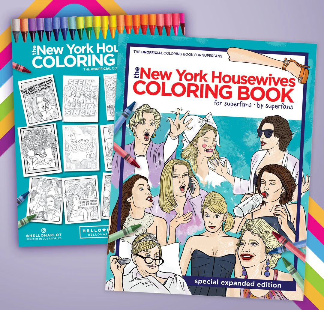 NEW YORK HOUSEWIVES COLORING BOOK - Image 6