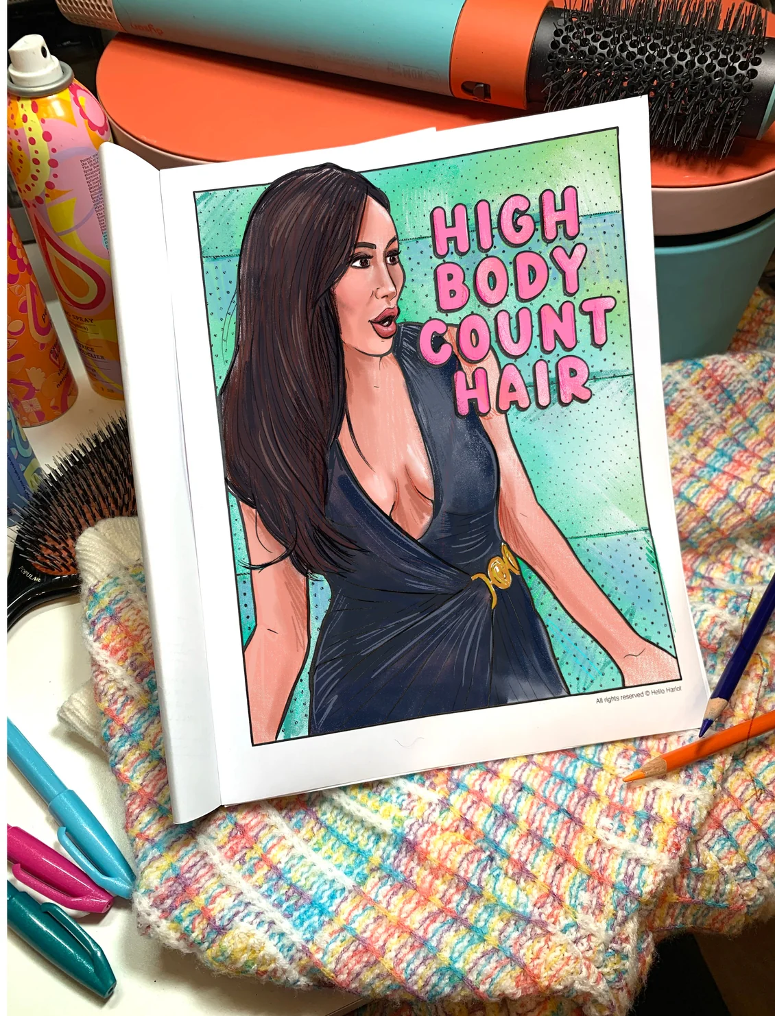 Rhoslc Housewives of Salt Lake City Coloring Book - Image 2