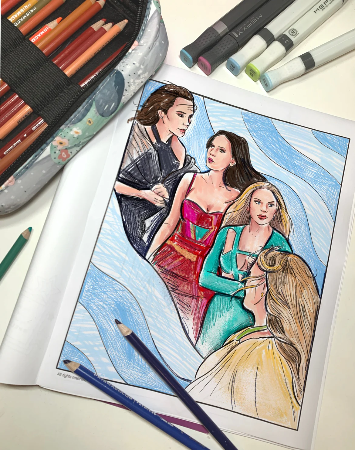 Rhoslc Housewives of Salt Lake City Coloring Book - Image 4