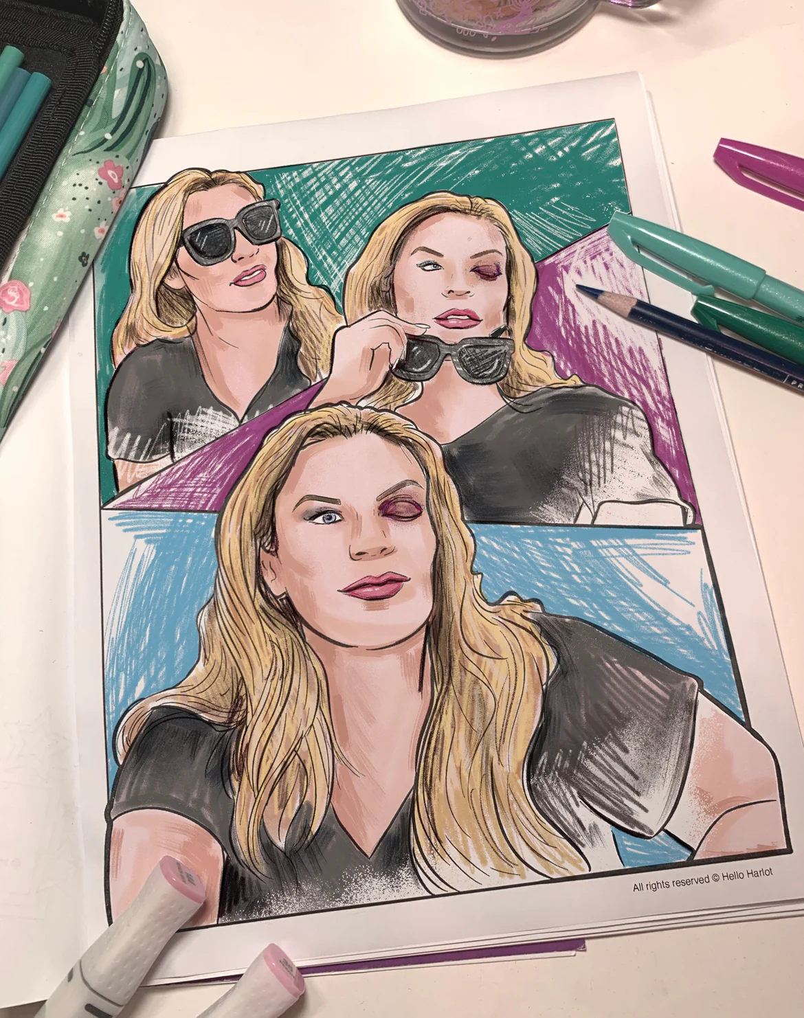 Rhoslc Housewives of Salt Lake City Coloring Book - Image 5