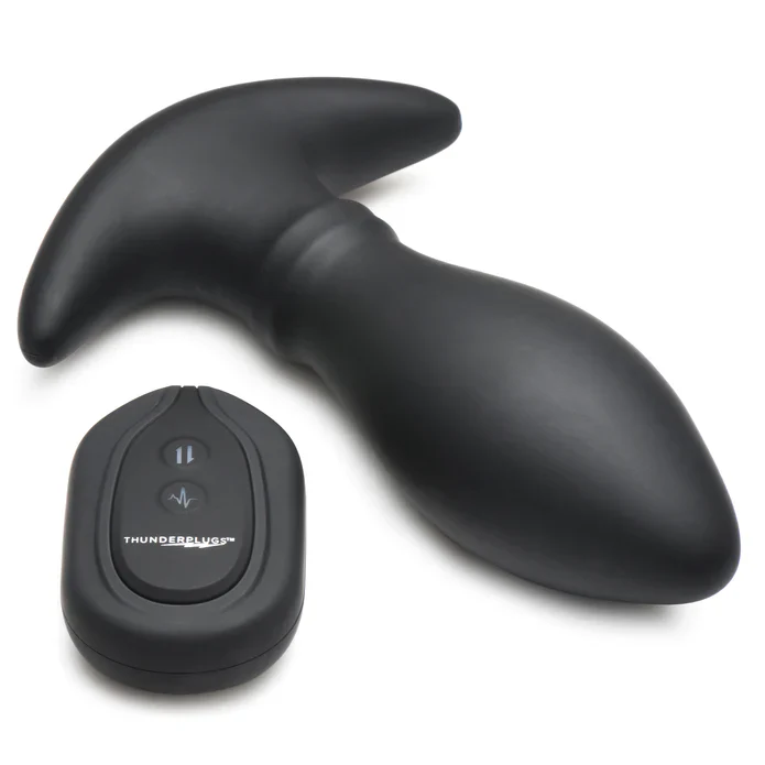 Rim Slide 10X Sliding Ring Silicone Butt Plug W/ Remote - Image 10