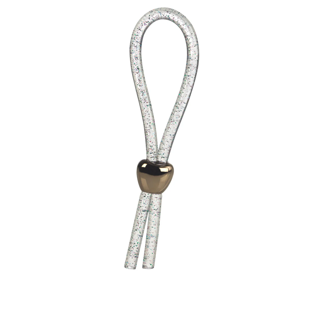 Rings! Adjustable Loop Enhancer Cock Ring - Clear - Image 2
