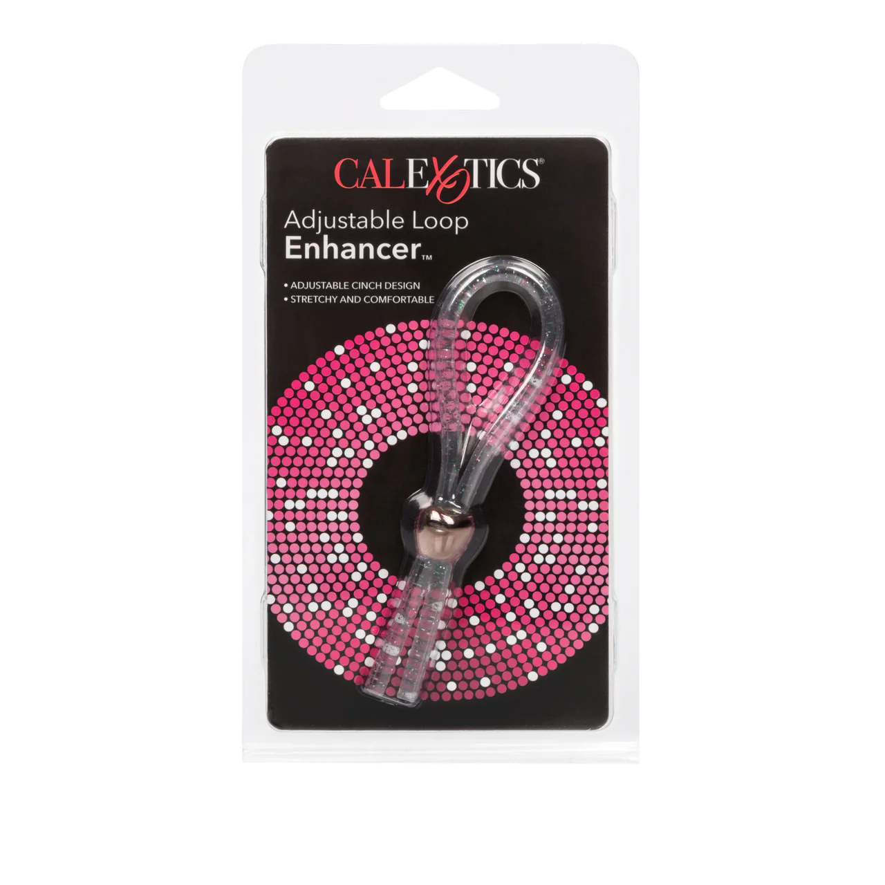 Rings! Adjustable Loop Enhancer Cock Ring - Clear - Image 3