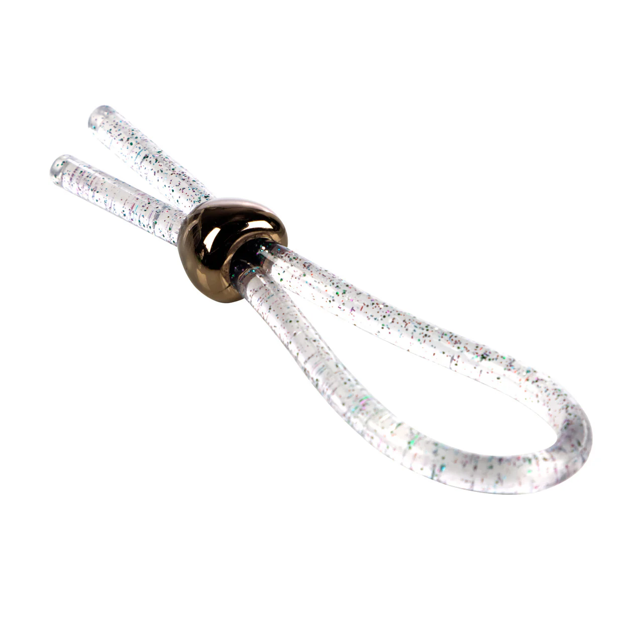 Rings! Adjustable Loop Enhancer Cock Ring - Clear - Image 6