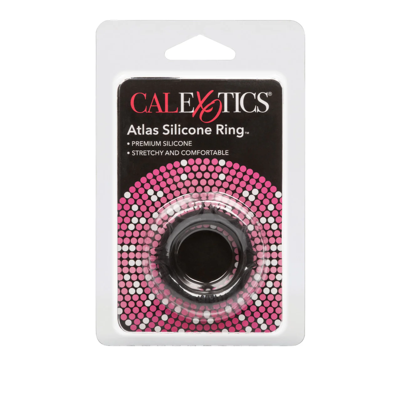 Rings! Atlas Silicone Cock Ring - Black - Image 3