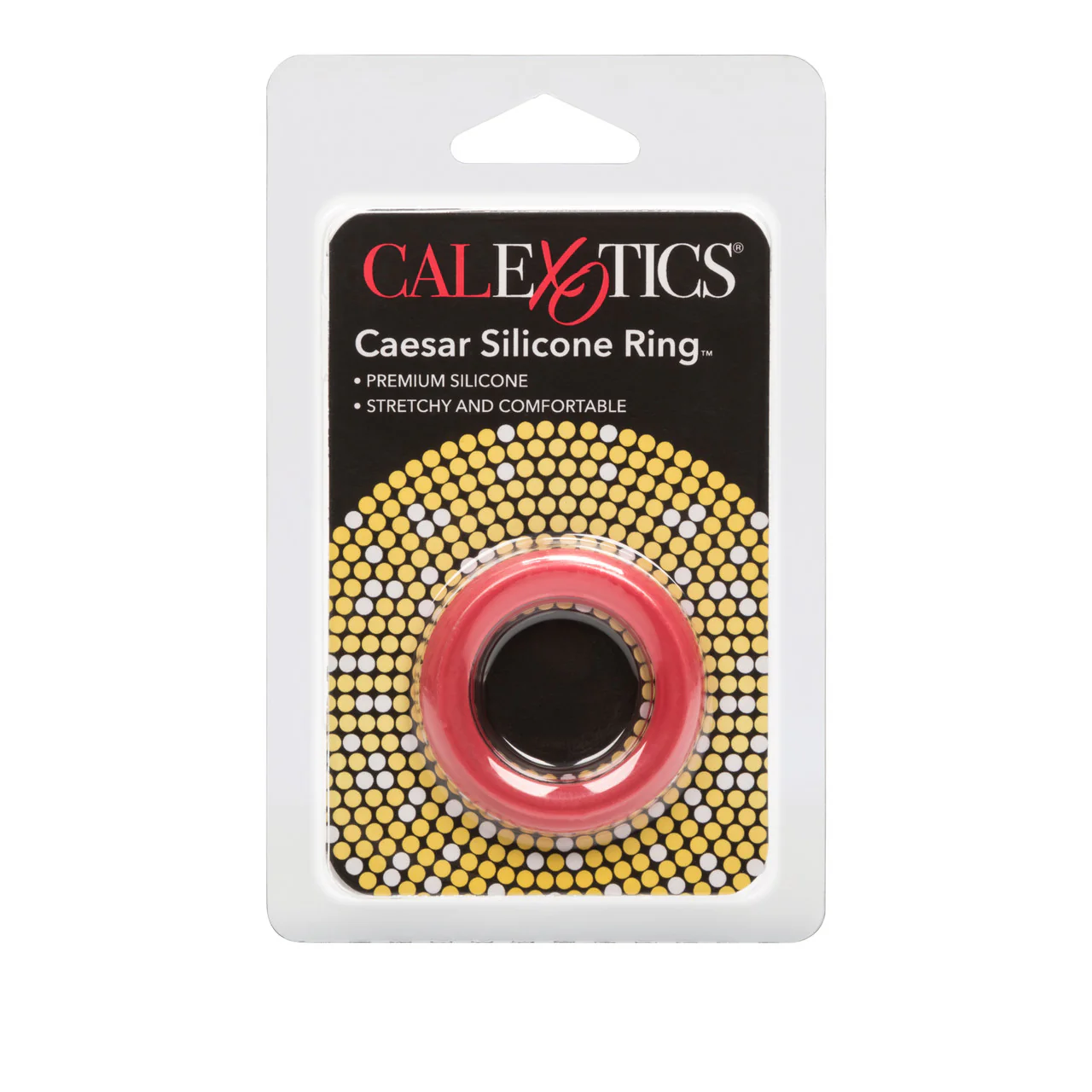 Rings! Caesar Silicone Cock Ring - Red - Image 3