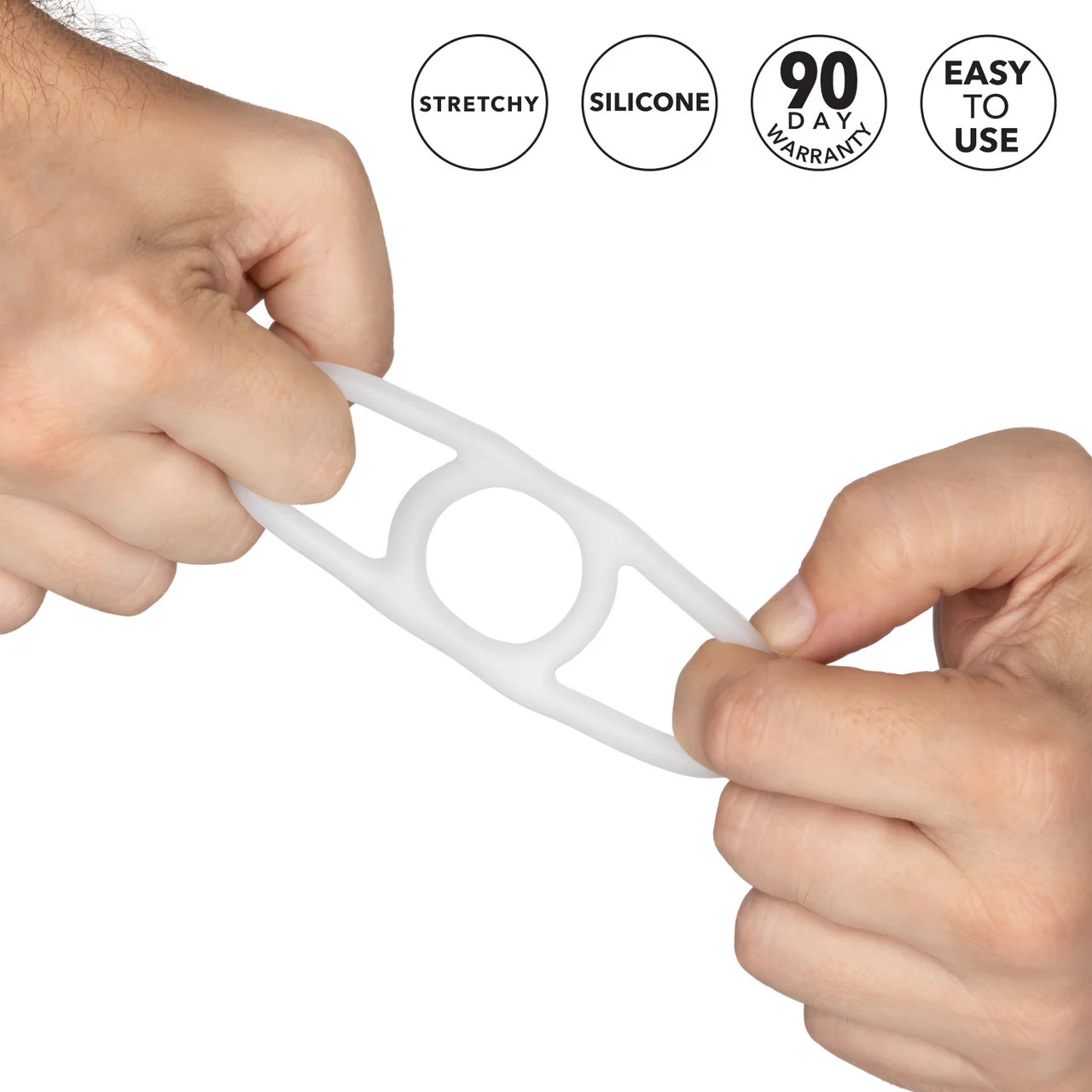 Rings! Commander Erection Enhancer Silicone Cock Ring - Image 4