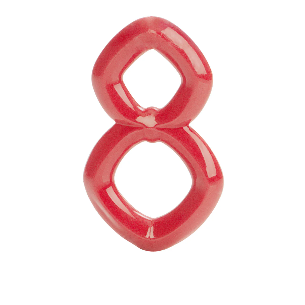 Rings! Crazy 8 Cock Ring - Red - Image 2