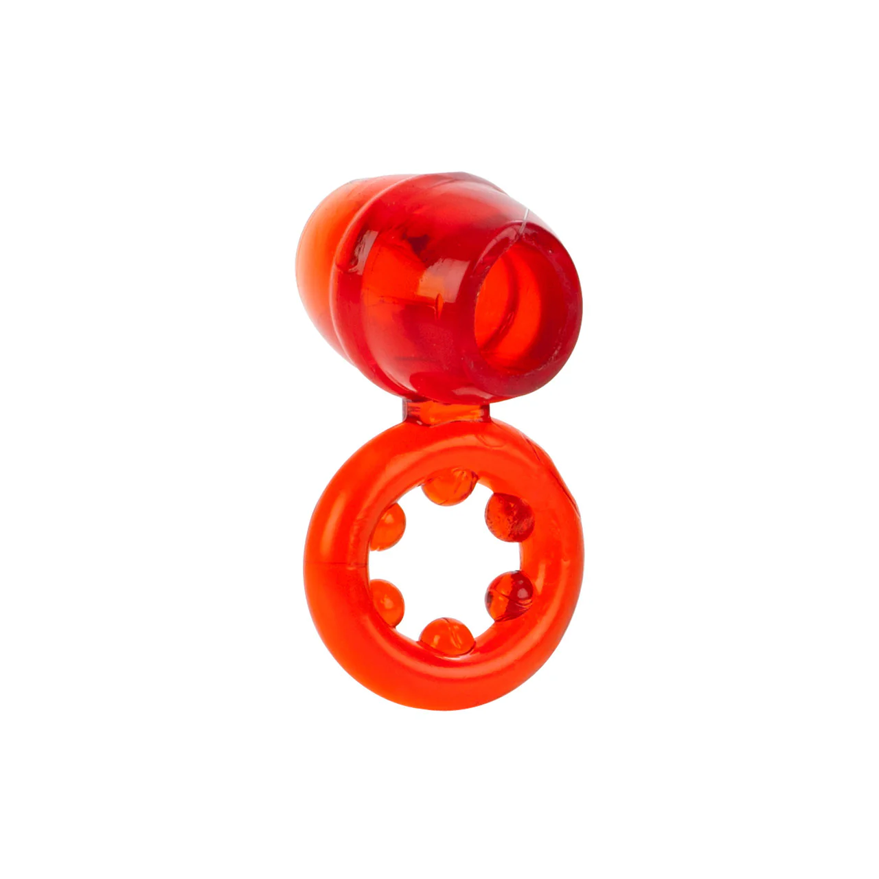 Rings! Dual Support Magnum Ring Cock Ring - Red - Image 2