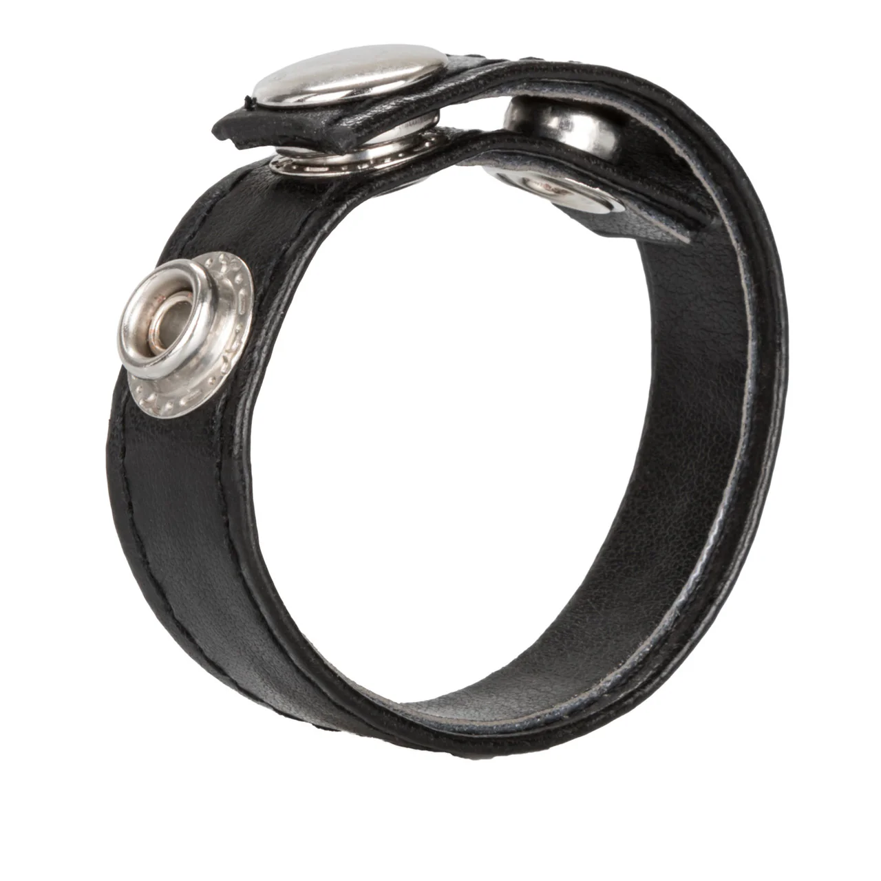 Rings! Leather 3 Snap Ring Cock - Image 2