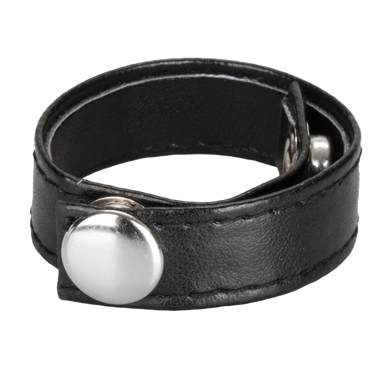 Rings! Leather 3 Snap Ring Cock - Image 8
