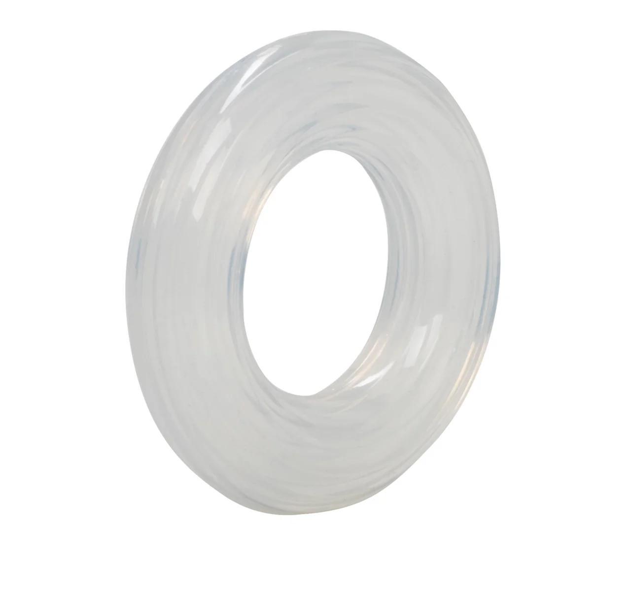 Rings! Premium Silicone Cock Ring - Extra Large - Clear - Image 2
