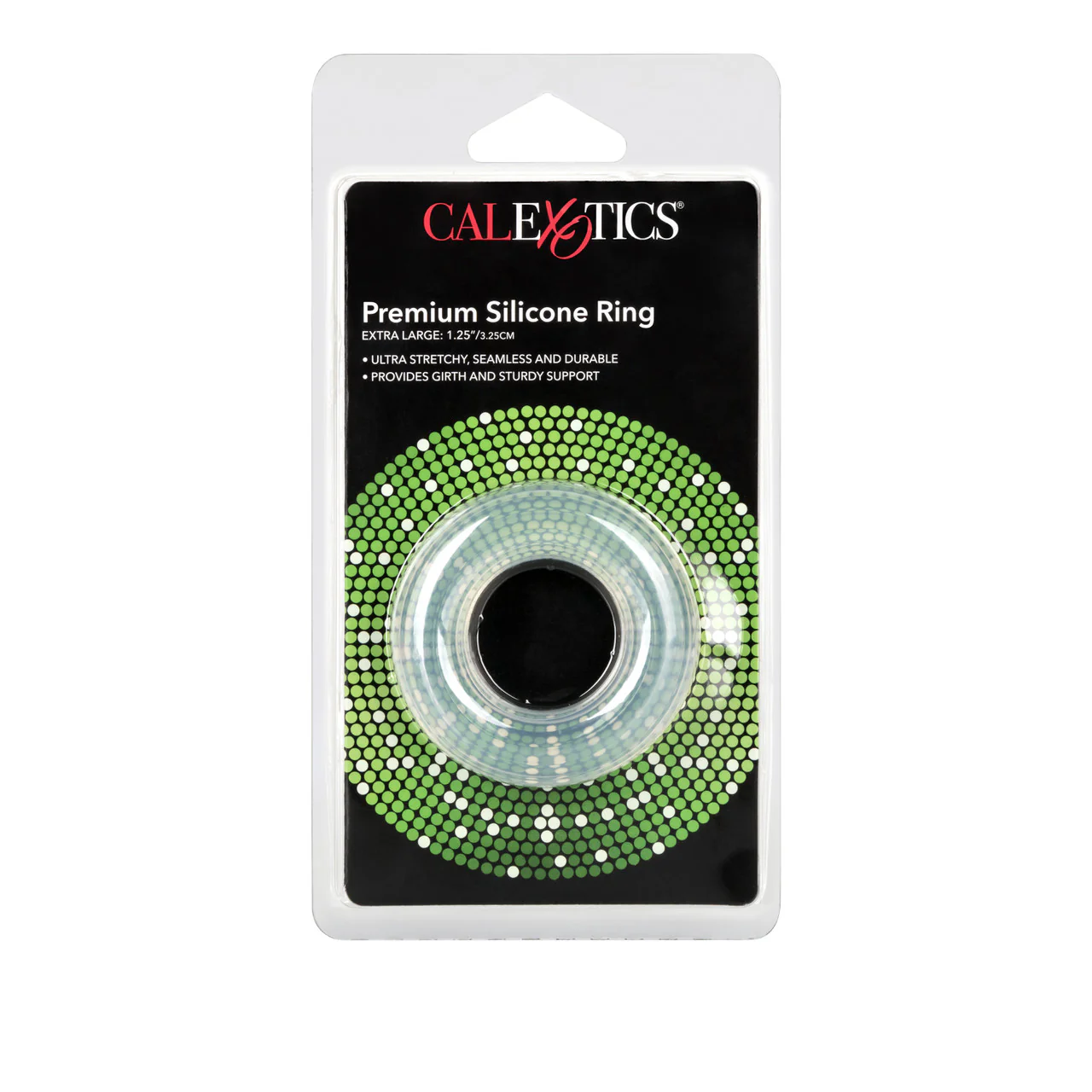 Rings! Premium Silicone Cock Ring - Extra Large - Clear - Image 3
