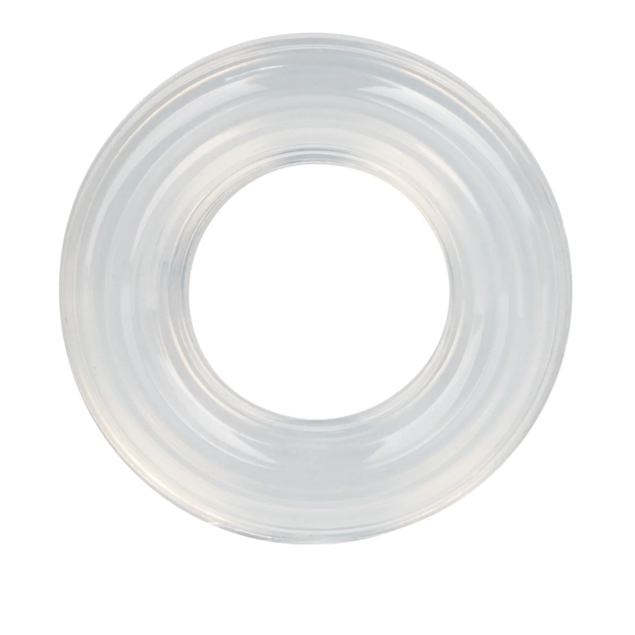 Rings! Premium Silicone Cock Ring - Extra Large - Clear - Image 5