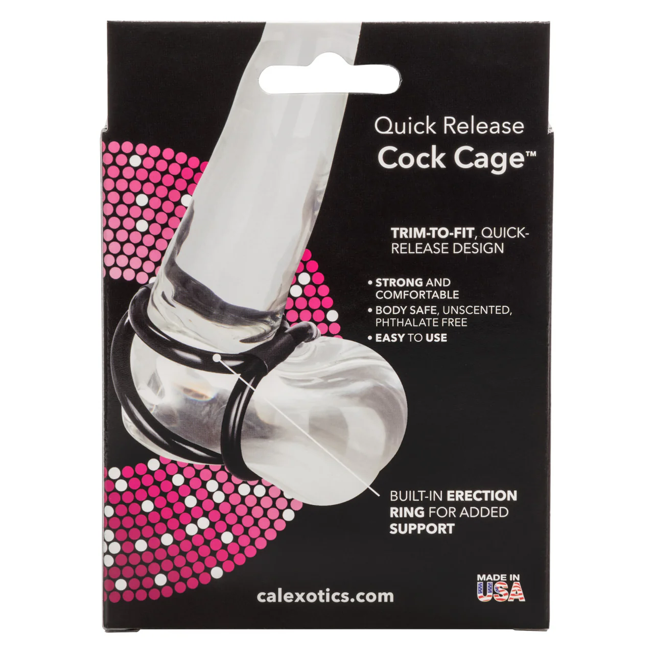 Rings! Quick Release Cock Cage Cock Ring - Image 4