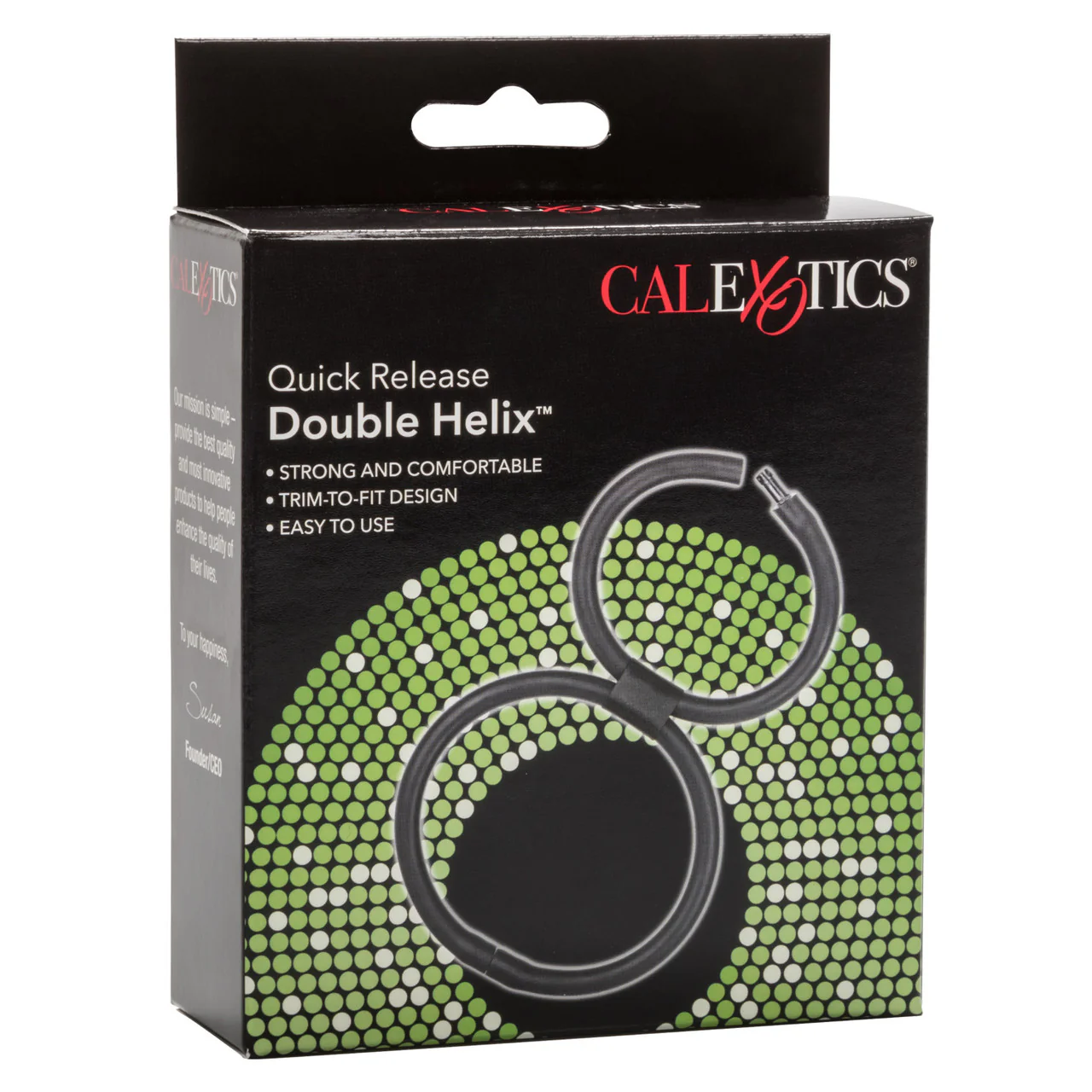 Rings! Quick Release Double Helix Cock Ring - Image 3