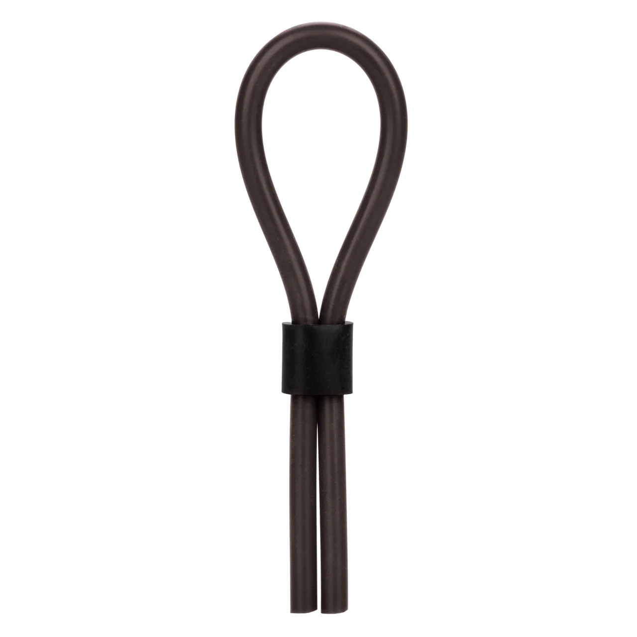 Rings! Silicone Stud Lasso Cock Ring - Black - Image 2