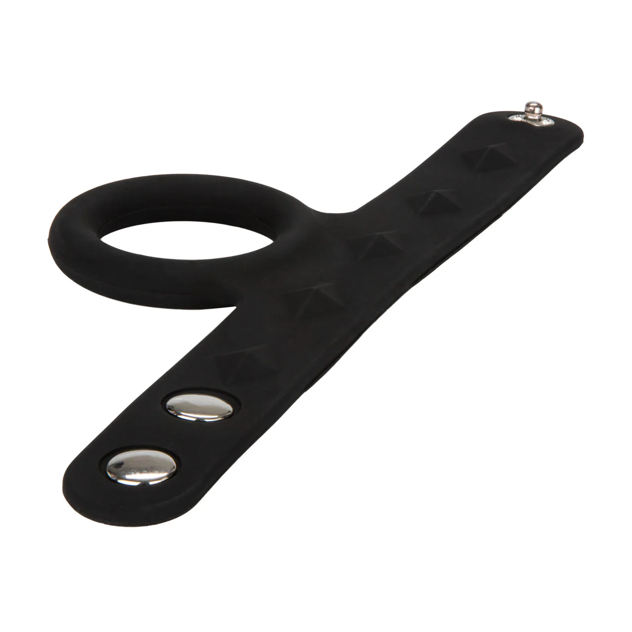 Rings! Silicone Tri-Snap Scrotum Support Cock Ring - Image 5