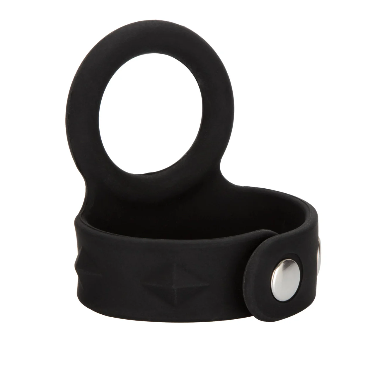 Rings! Silicone Tri-Snap Scrotum Support Cock Ring - Image 6