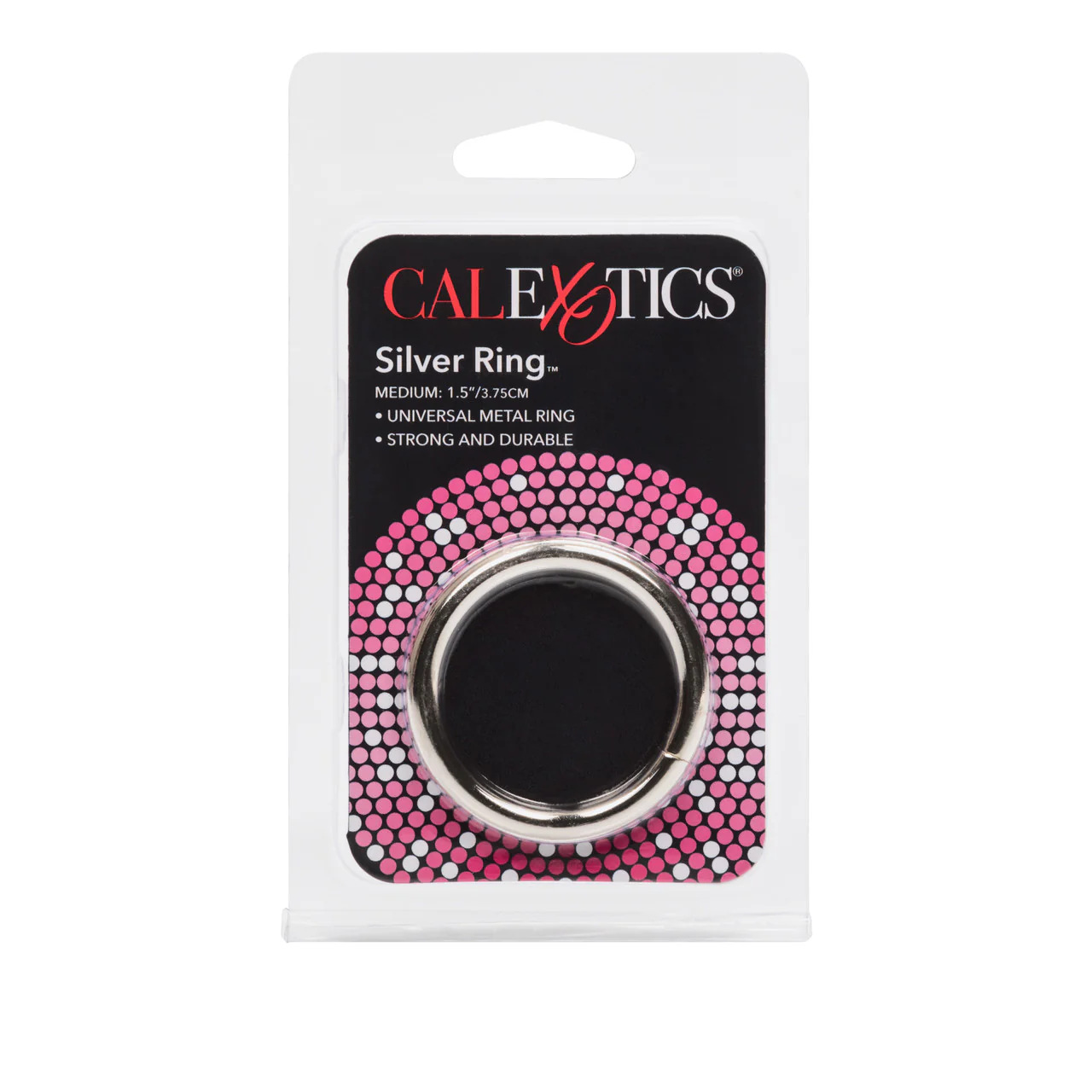 Rings! Silver Cock Ring - Medium - Image 3