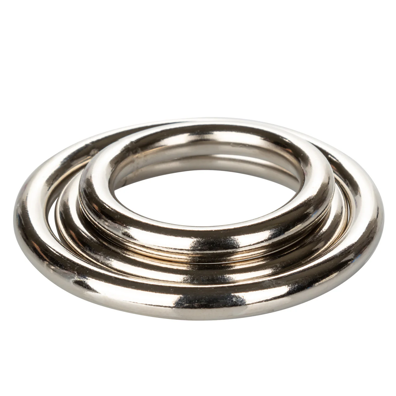 Rings! Silver Cock Rings (3 Piece Set) - Image 11