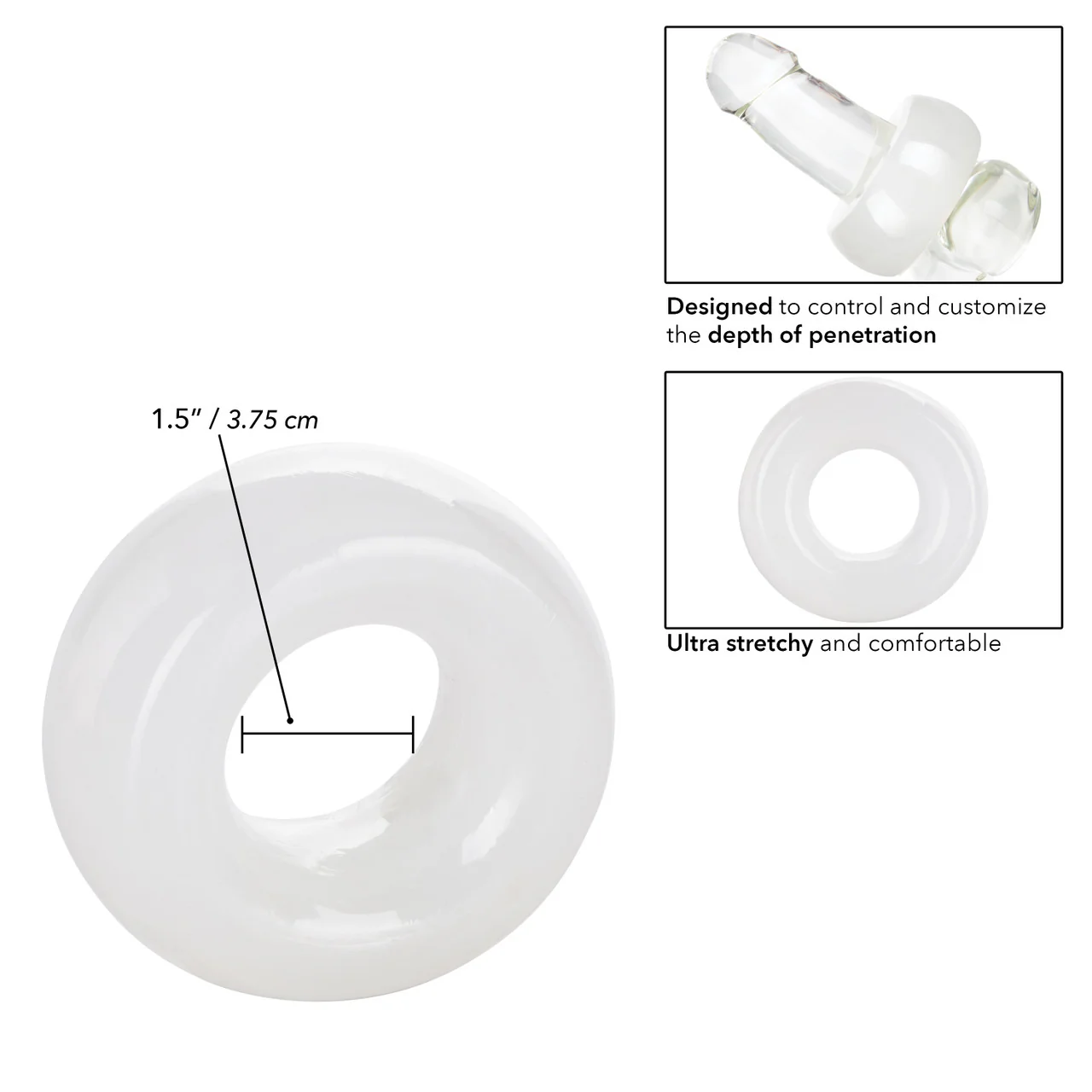 Rings! Stopper Ring Penetration Reducing Cock Ring - Image 5