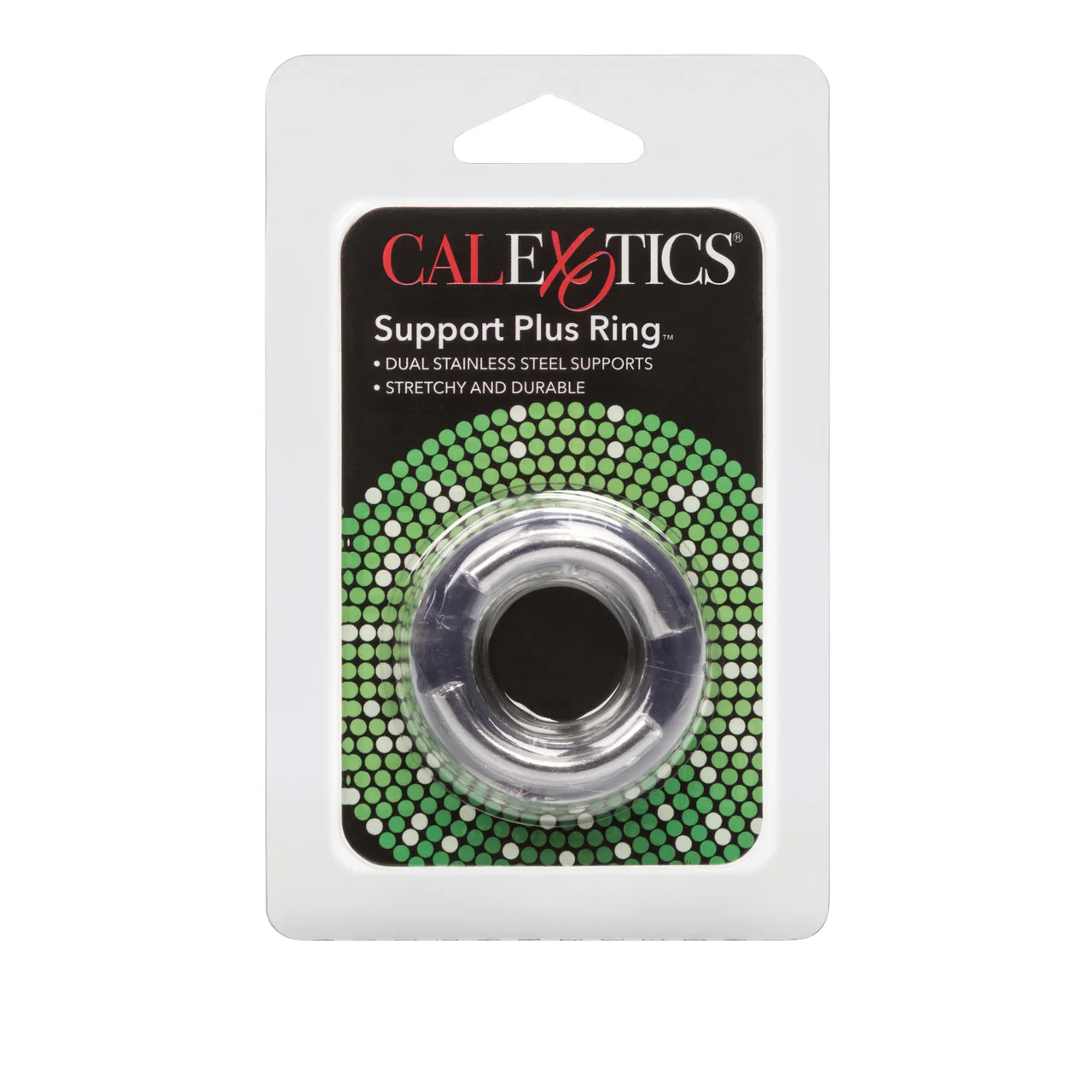 Rings! Support Plus Enhancer Cock Ring - Clear - Image 3