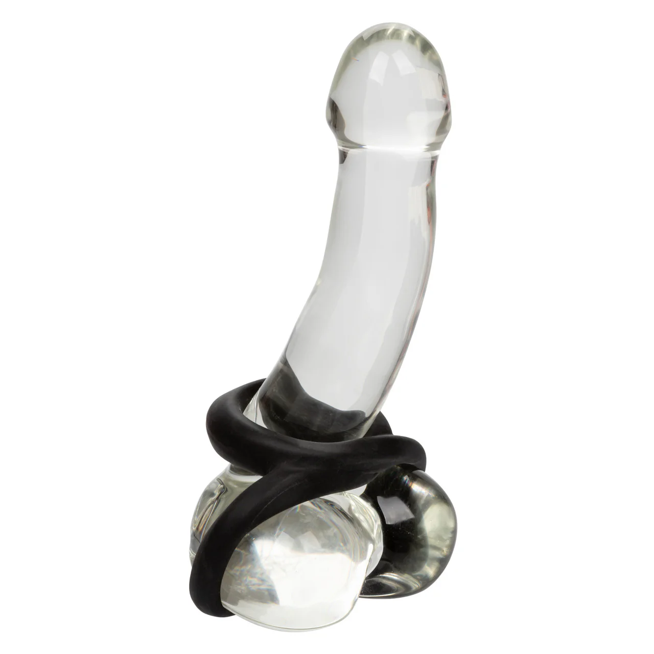 Rings! Ultra-Soft Crazy 8 Dual Silicone Cock Ring - Image 9