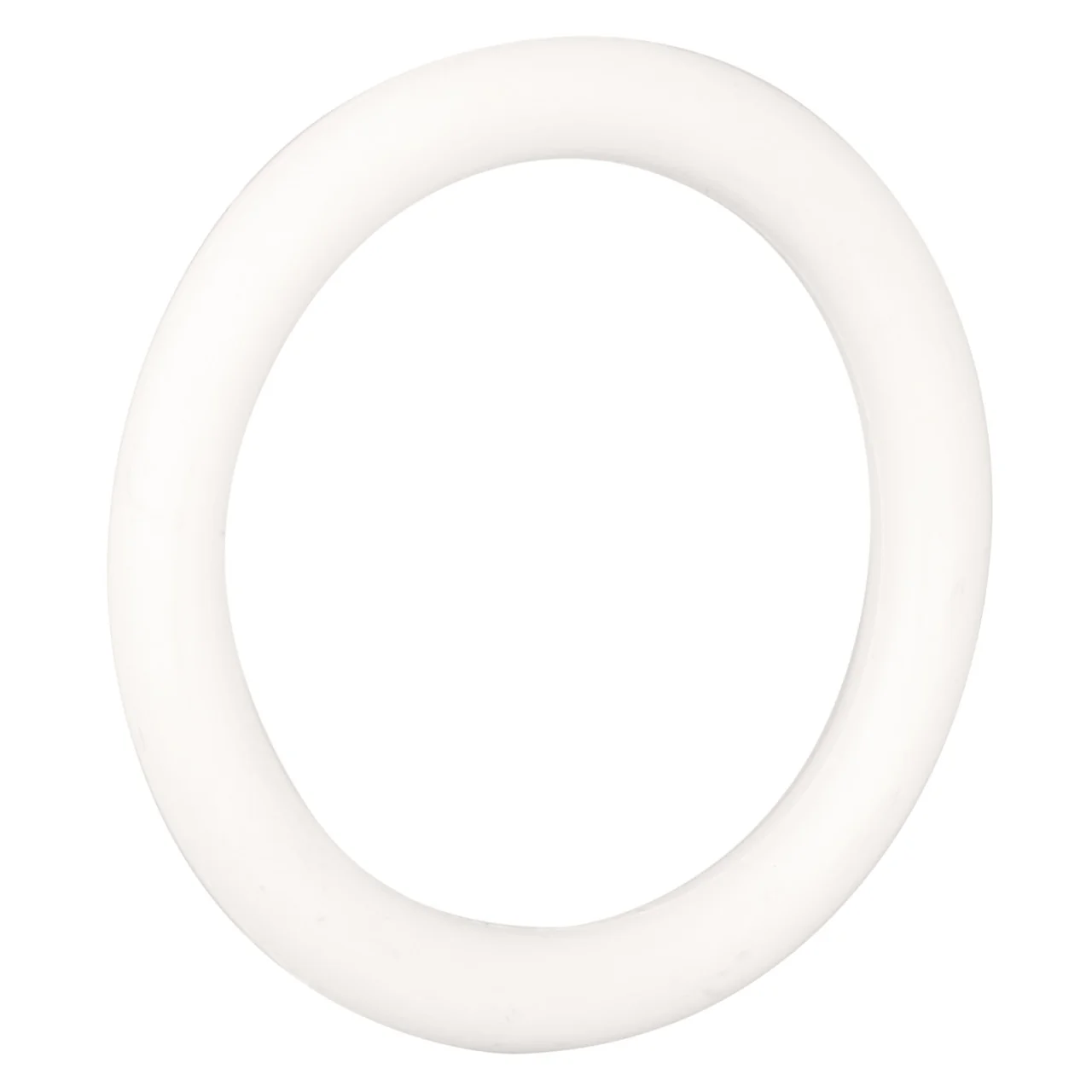 Rings! White Rubber Cock Ring - Medium - Image 5