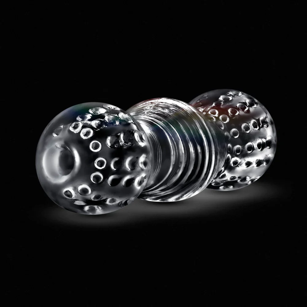 Rize Feelz Multi-Textured Chamber Clear Stroker - Image 6