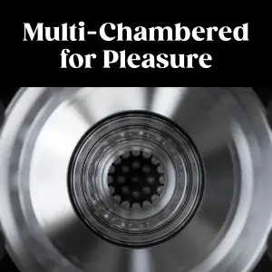 Rize Feelz Multi-Textured Chamber Clear Stroker - Image 9