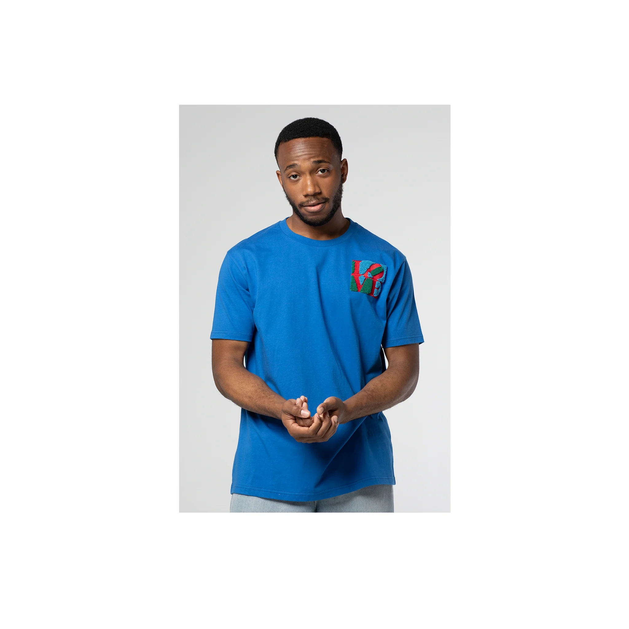 Robert Indiana Love Patch T-Shirt - Image 4